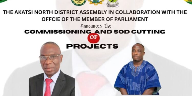 Akatsi North MP, DCE to Commission 10 Water & Info Projects across Constituency 