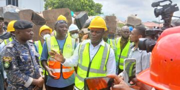 Sanitation Update: Minister Ahmed Ibrahim Inspects Achimota Waste Transfer Station (Zoom Pak)