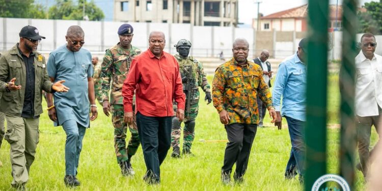 Mahama wraps up 2-Day of engagement and development activities in V/R