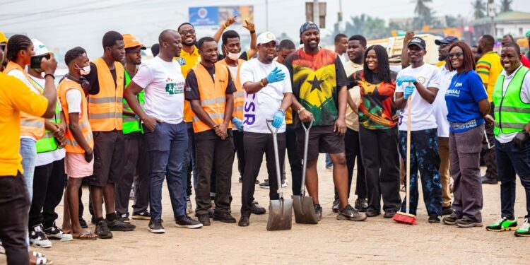 National Petroleum Authority joins nationwide Post-Flood Clean-up Exercise