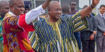 Gabon President in Ghana for 2-Day Official visit