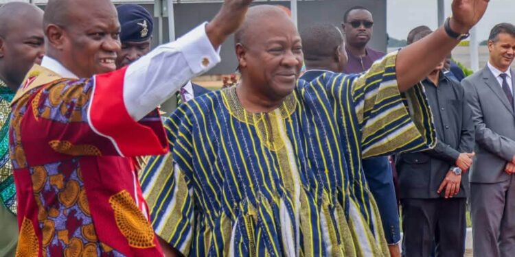 Gabon President in Ghana for 2-Day Official visit