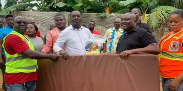 MP distributes relief to Flood-Affected Communities in Keta Municipality