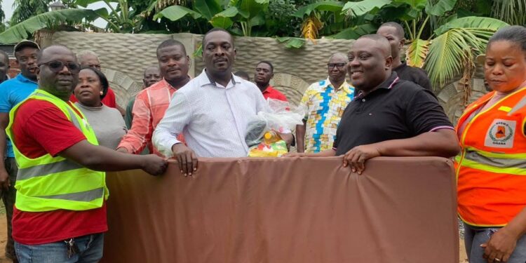 MP distributes relief to Flood-Affected Communities in Keta Municipality