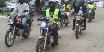 Rider escapes Armed Robbery attempt on a Highway in Accra