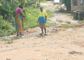 Down-Pours in Accra; Mayera Transformer Area: Where Women turn Contractors