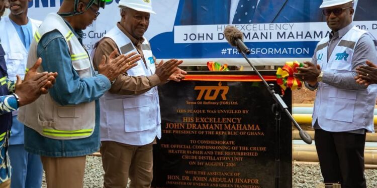 “Ghana’s Refinery is Back”: TOR Resumes Refining after CDU rehabilitation