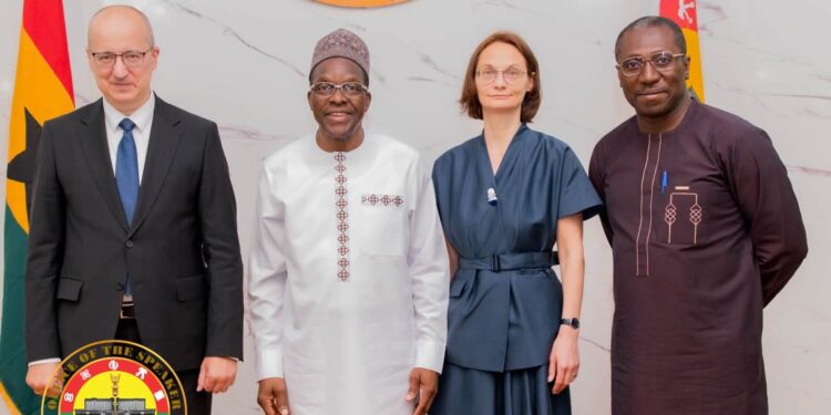 Russian Ambassador calls on Speaker of Parliament, invites Ghana to Russian-African Summit