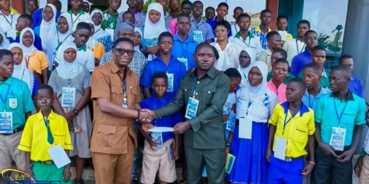 GIFEC Boss encourages Students to remain focused on Education