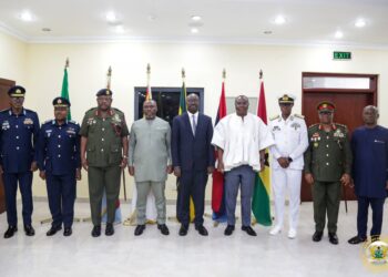 Dr Ato Forson hands iver Defence Ministry to Kenneth Adjei