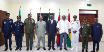 Dr Ato Forson hands over Defence Ministry to Kenneth Adjei