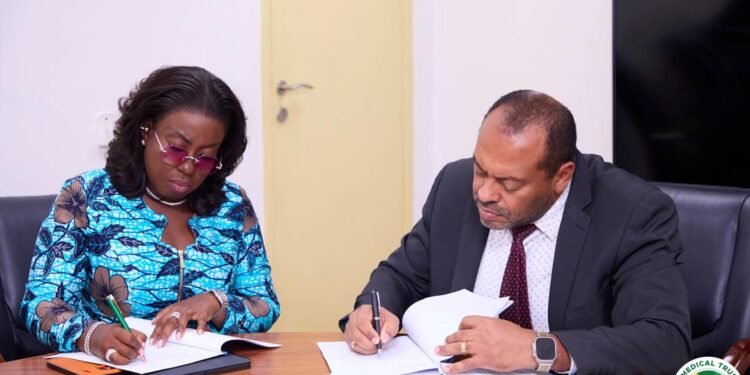 GMTF, Sweden Ghana Medical Centre Sign MOU to Improve Access to Cancer Care
