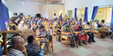 South Dayi DCE Donates Livelihood Items to 60 Persons with Disabilities