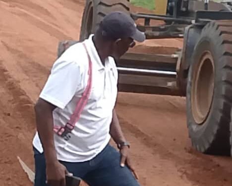 Kpando MP inspects Road Projects, visits Margaret Marquart Catholic NTC, donates streetlights