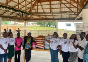 UniMAC Students Take ‘Project Dignity’ to Weija Leprosarium