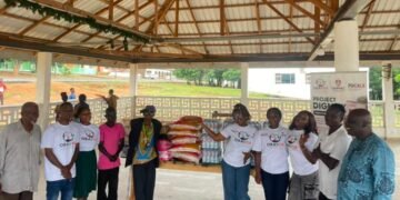 UniMAC Students Take ‘Project Dignity’ to Weija Leprosarium