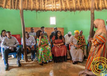 Minister for Gender leads Monitoring of LEAP Beneficiary enrollment exercise in Northern Region