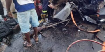 Ofankor Road Carnage: Eyewitness Recounts Chain of Crashes