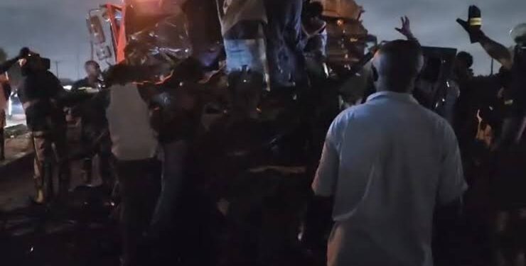 BREAKING: At Least 10 Dead in Grisly Ofankor Road Crash