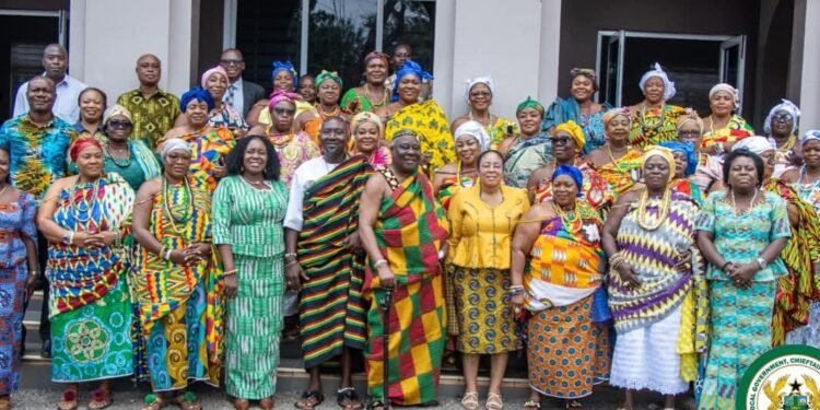 Deputy Minister engages Queen Mothers on Economic Empowerment, Health and Community Development