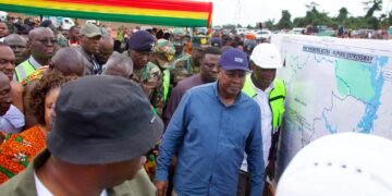 GAF hands over cleared Corridor for Accra-Kumasi Expressway to President Mahama; Construction to begin