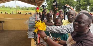 Krachi Nchumuru MP Solomon Kuyon rolls out Major Education, Relief interventions
