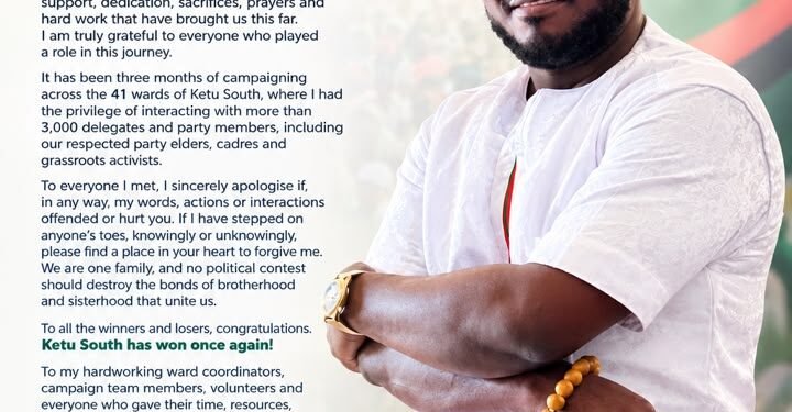 John Mark concedes defeat, thanks Delegates after narrow loss to Abelia