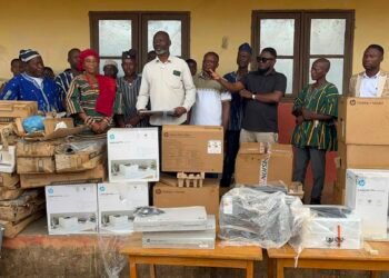 Daffiama/Bussie/Issa MP donates GH¢300,000 equipment to Two Technical Institutes